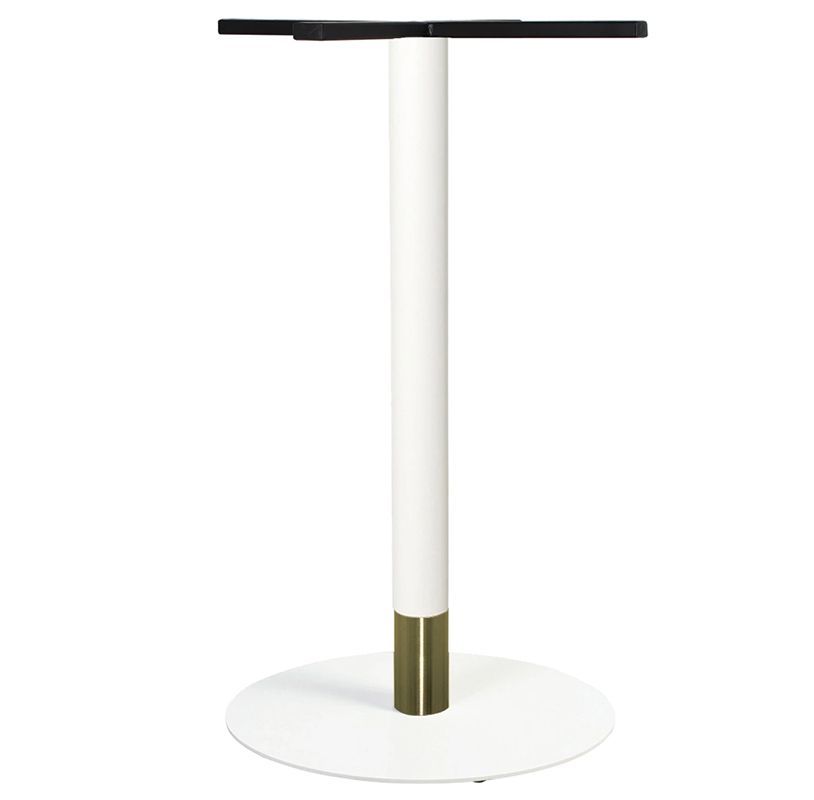 Base Bar Tivoli Disc 540 White + White Brass Collar Ef
