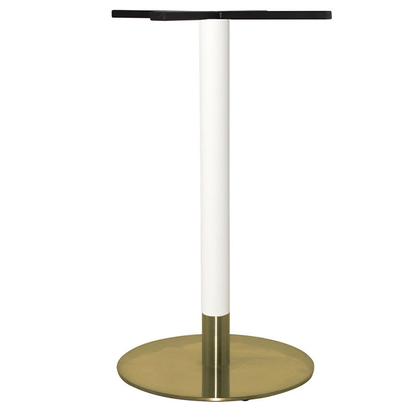 Base Bar Tivoli Disc 540 White + White Brass Collar Ef