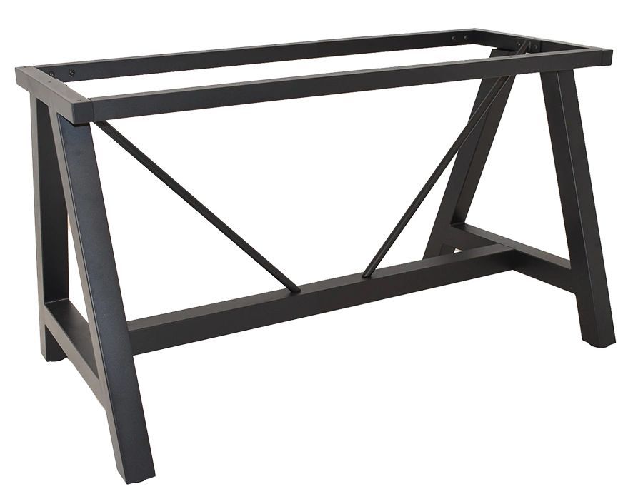 Base Table A Frame 1200mm H730 Black Ef