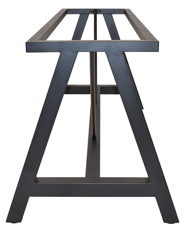 Base Table A Frame 1200mm H730 Black Ef