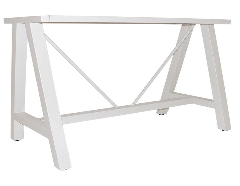 Base Table A Frame 1200mm H730 White Ef