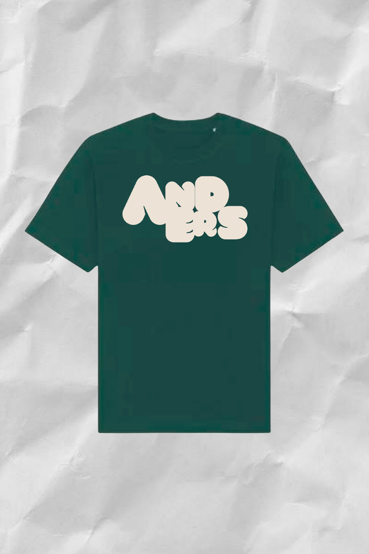 unisex anders tee green