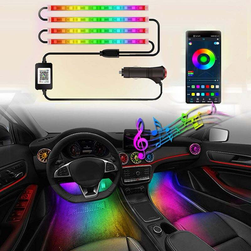 Streamer Colorful APP Car Interior