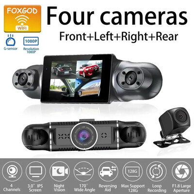 Dash Cam 4CH HD 4*1080P