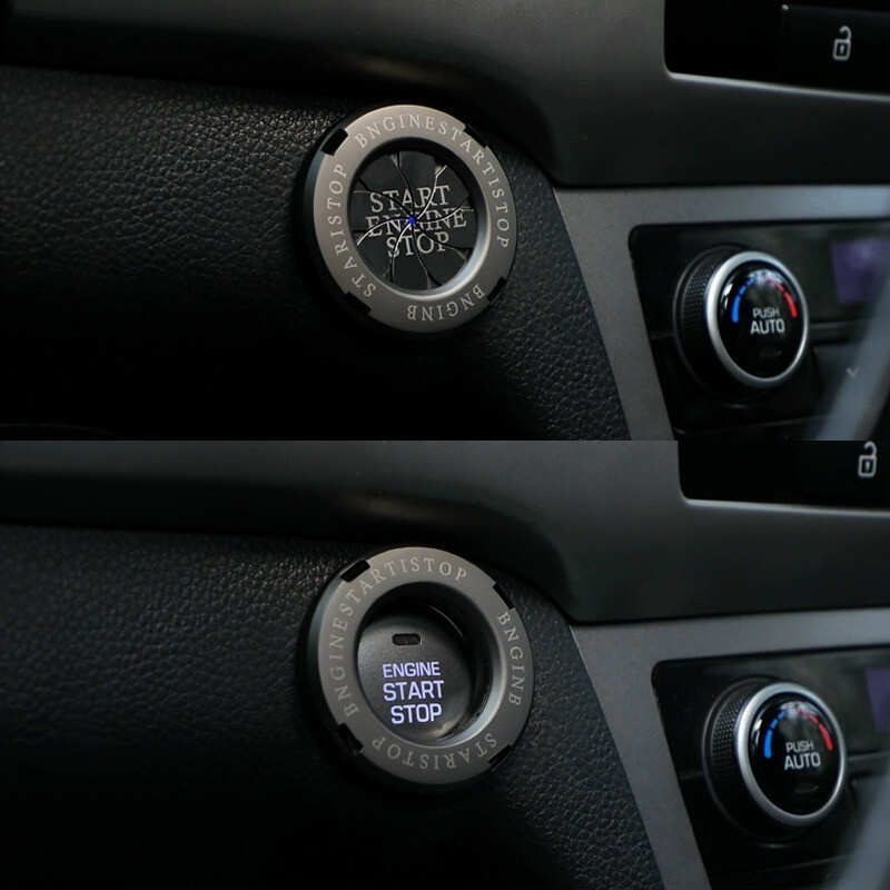 Start Stop Button Metal 2 Pcs