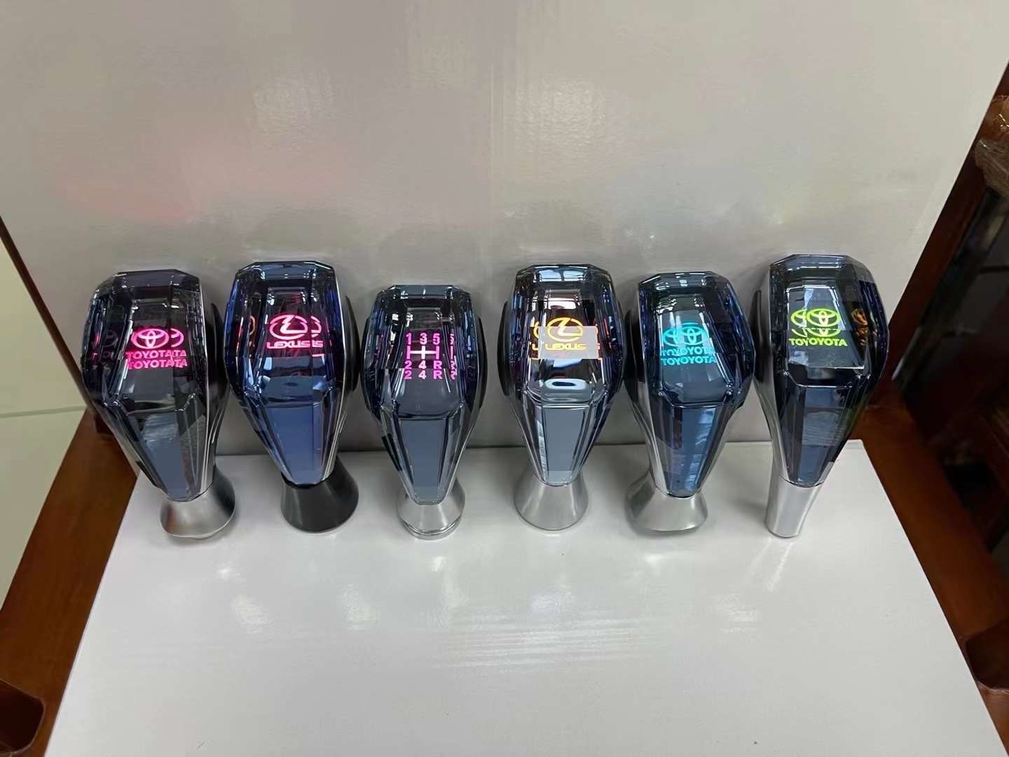 Car Universal Gear Shift Knob With RGB LED