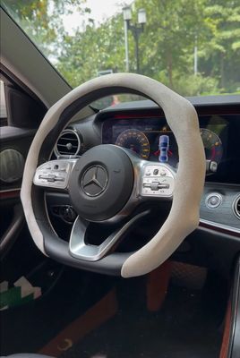 Car Suede Steering Wheel Cover Universal