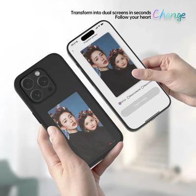 HD Screen Phone Case Customizable Nfc Projection