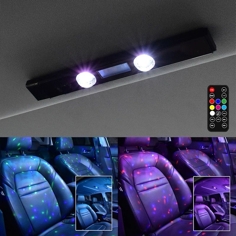 2in1 Car Inside LED Wireless (For All Cars)