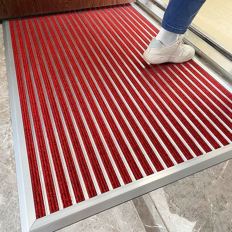 Aluminum alloy entrance door dustproof floor mat