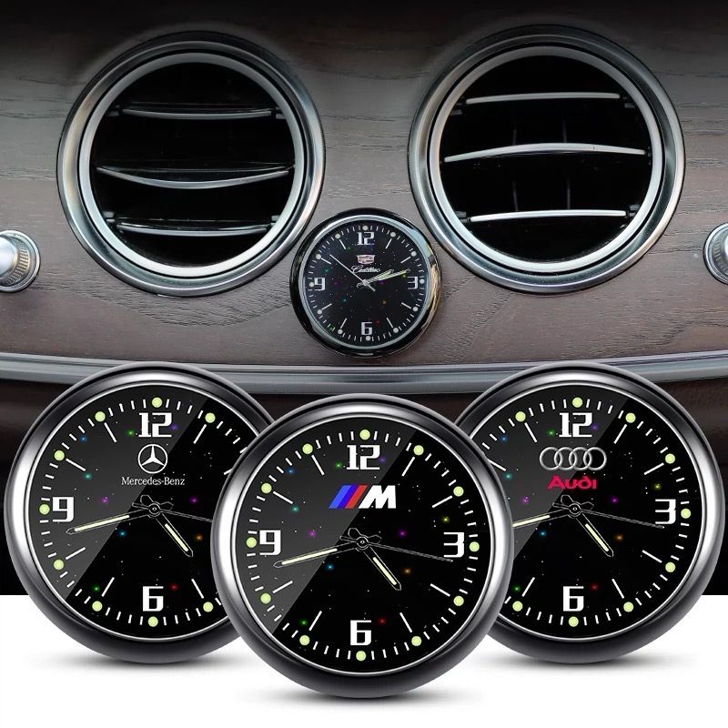 Mini Clock With Logo