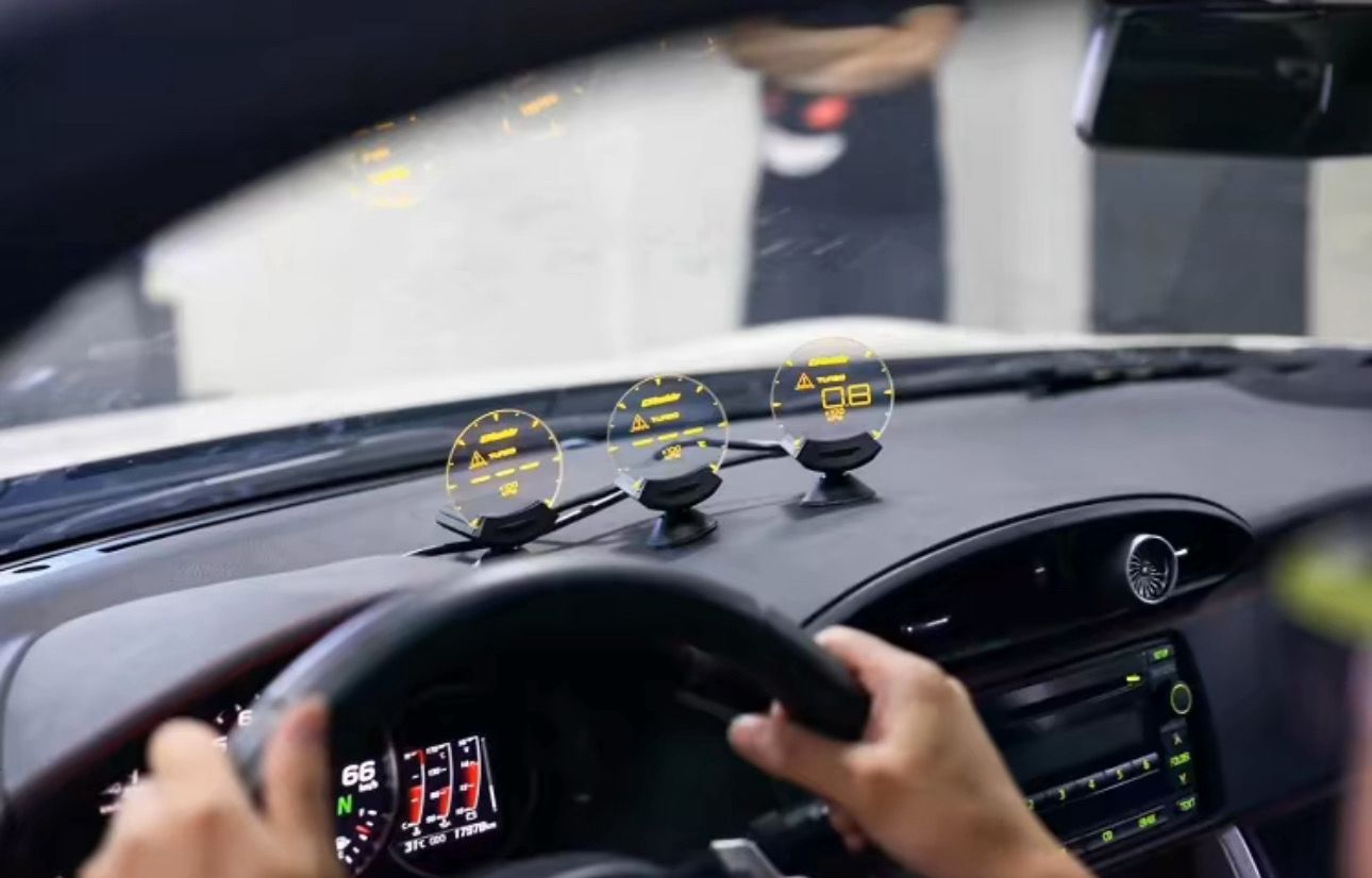 Car Display Multi-function turbine water temperature speed