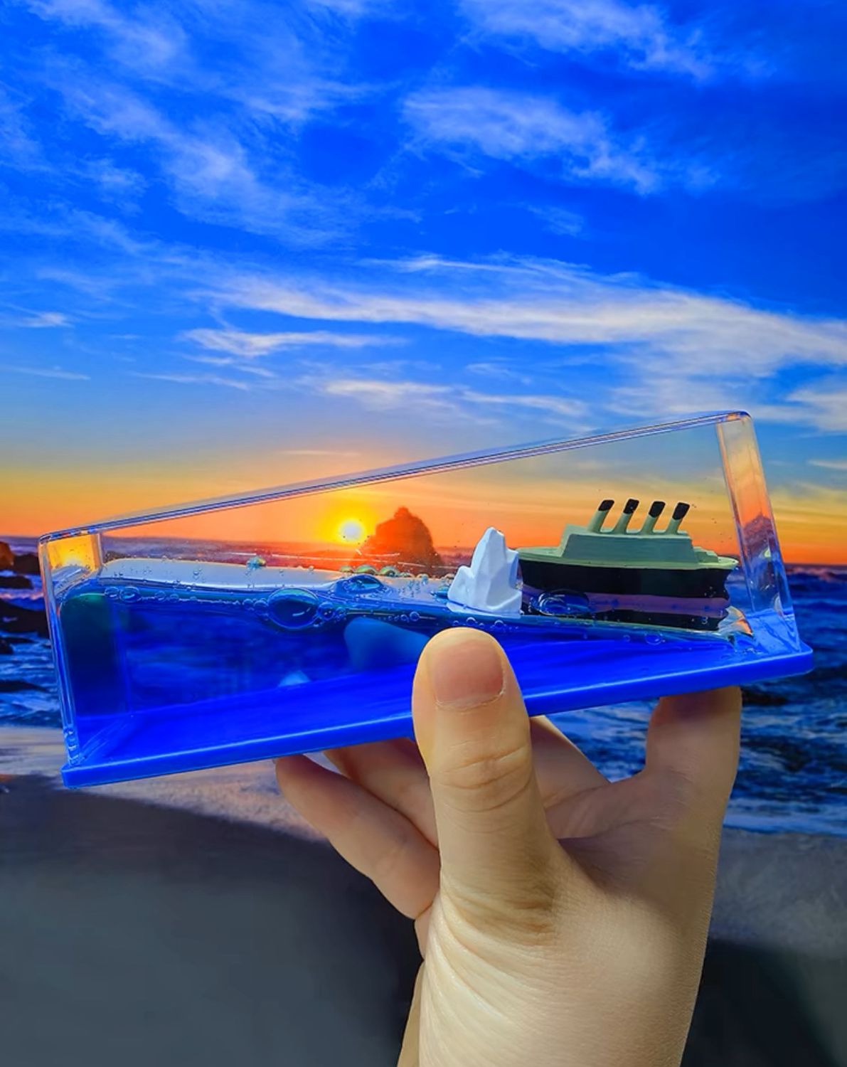Ship car decoration ornaments Titanic cruise