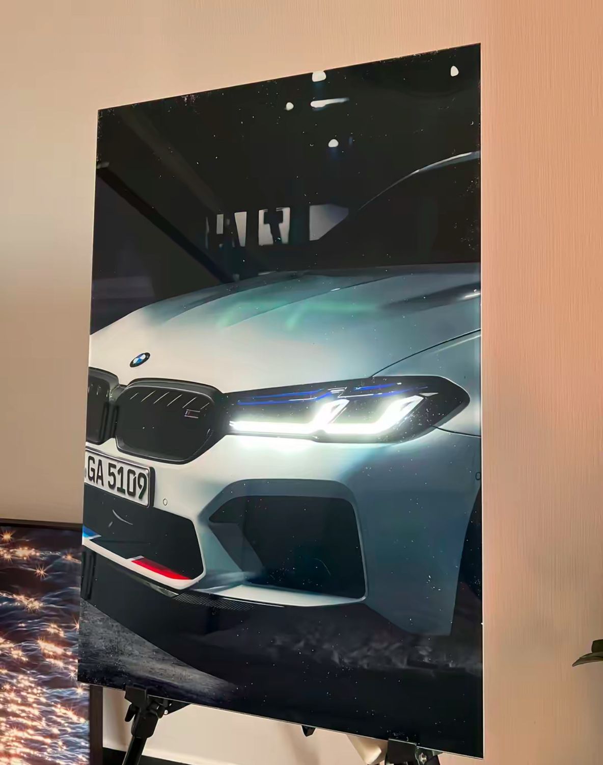 Car Customize Frame With  LED