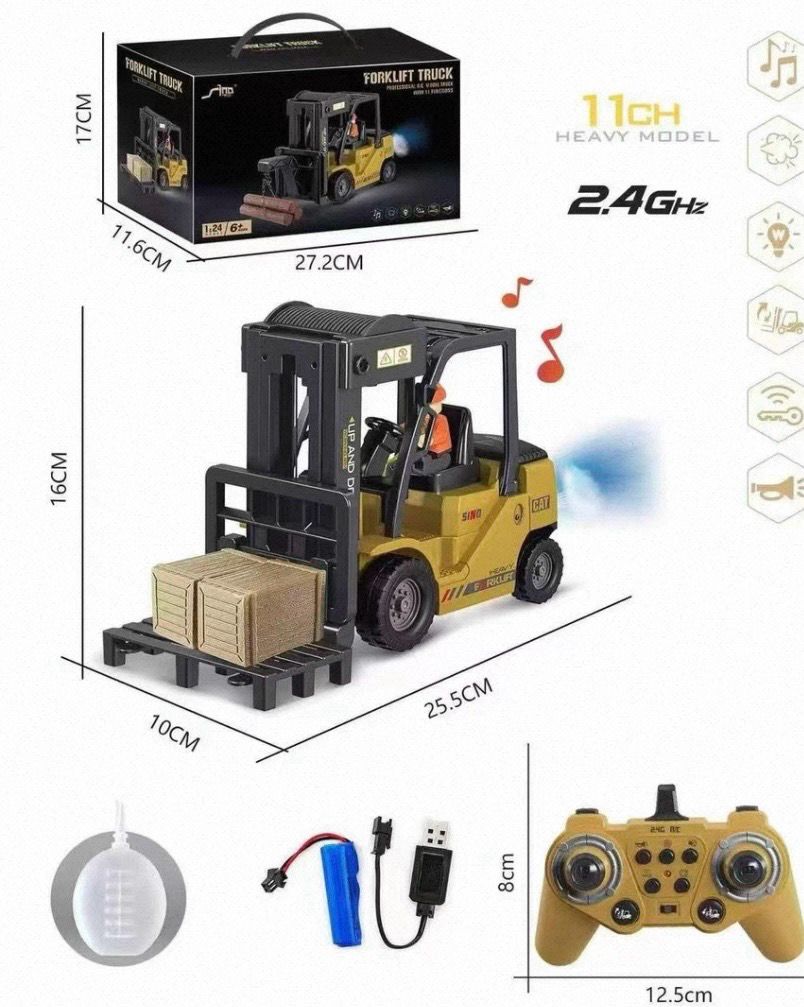 Remote Control Forklift Mini Toy