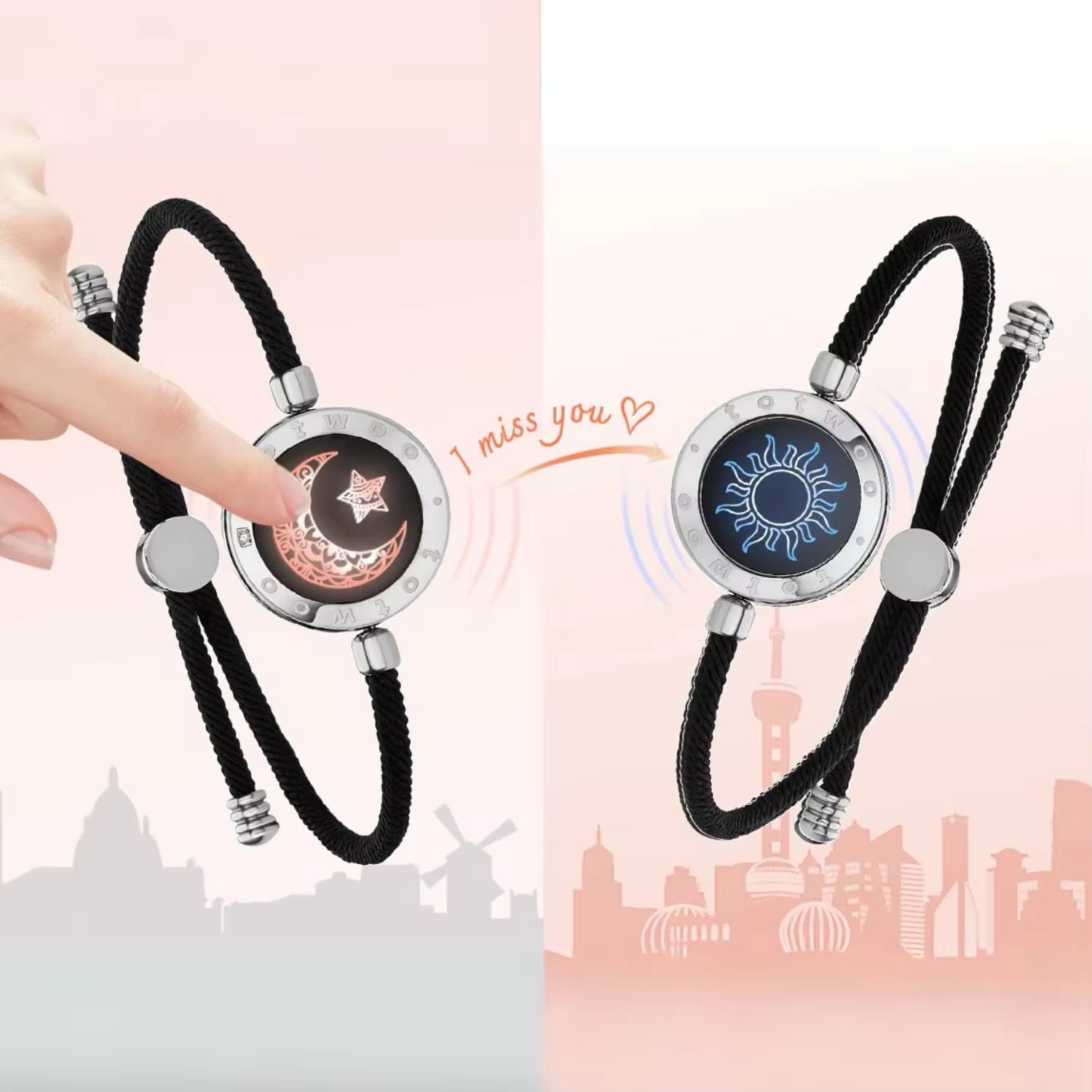 Original Miss You Touch 2pcs Bracelet