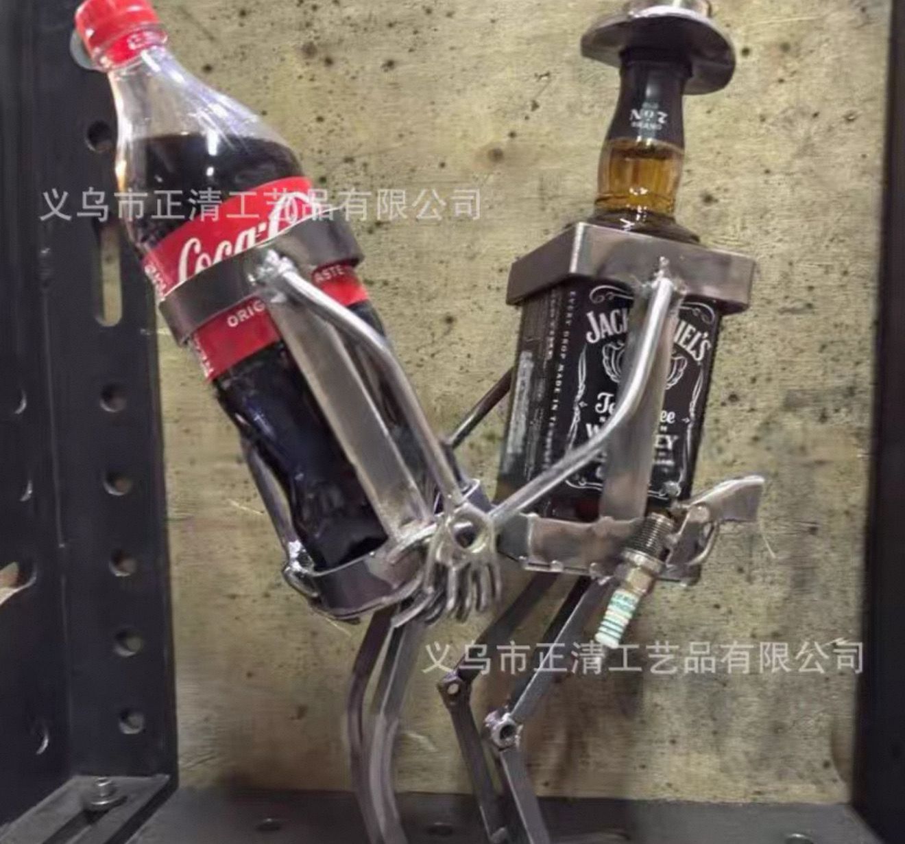 Wine/Coke/Whisky Holder