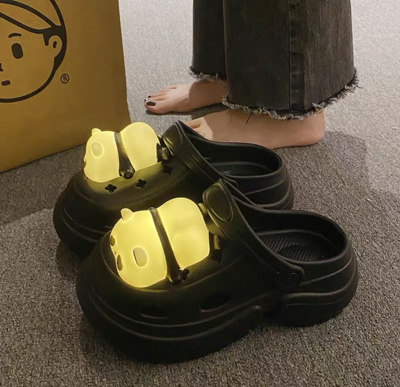 Funny Slipper With led