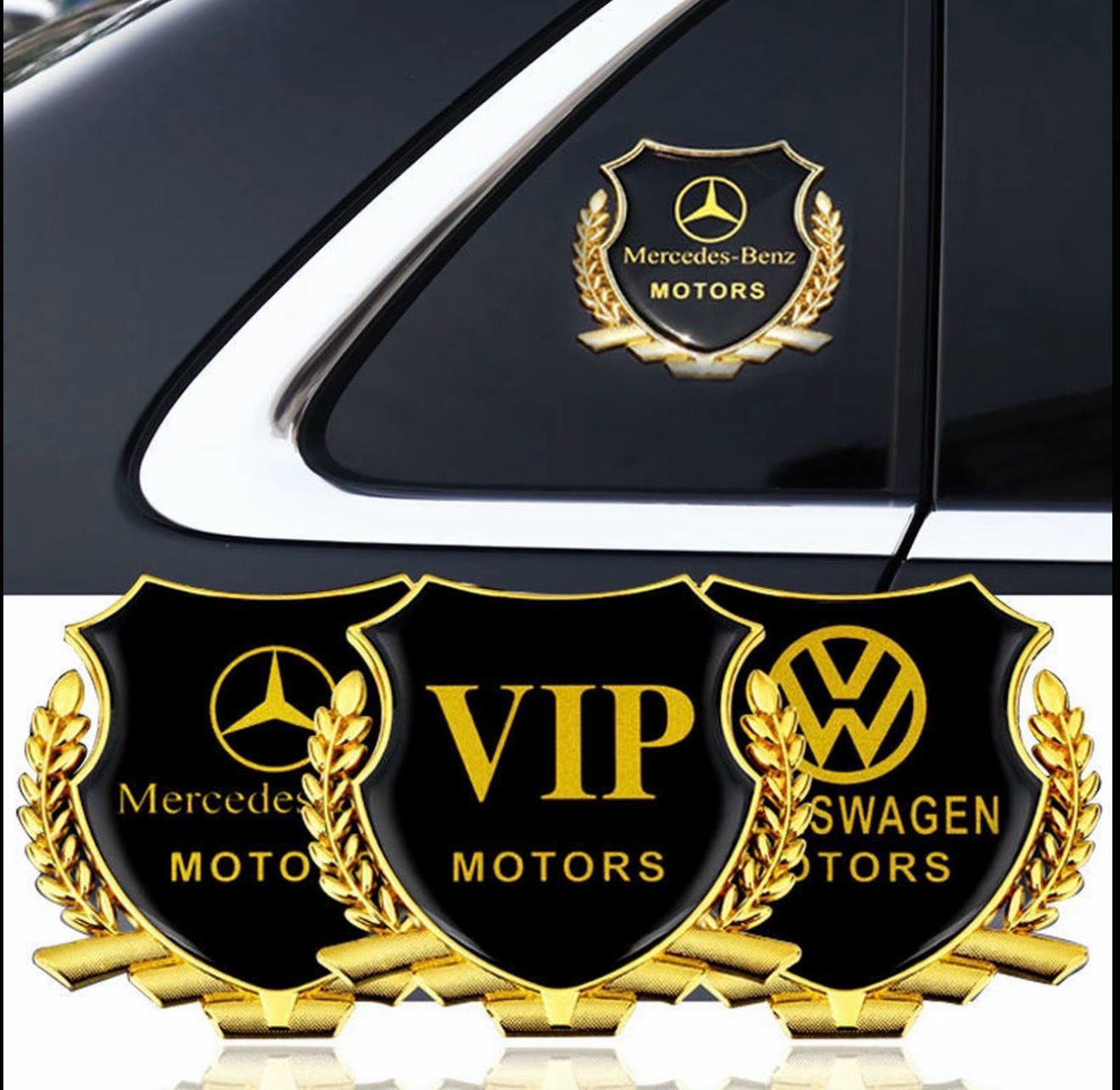 Car Universal Logo 2 Pcs ( Price For 2 Pcs )