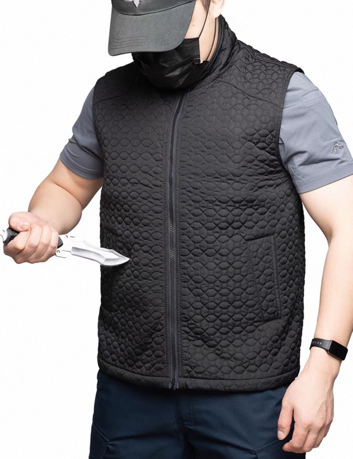 Anti-sharp knife  anti-cut safety protection quilted  (Authenticity Guaranteed)
