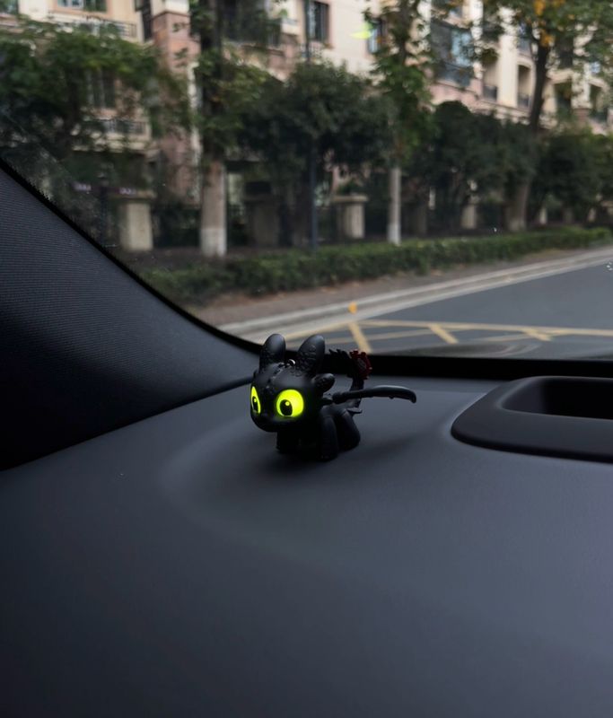 Mini Dragon Toy With Led