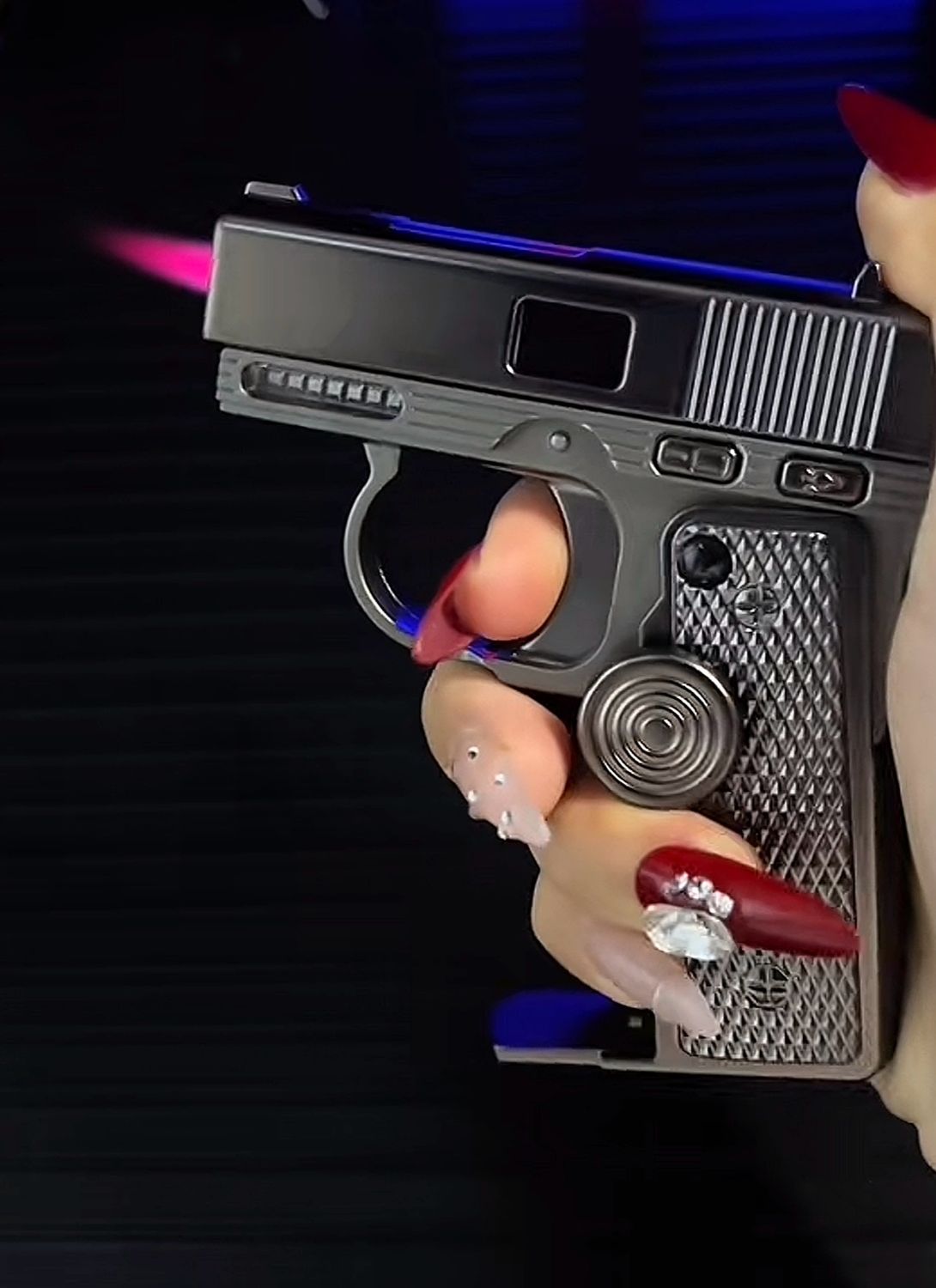 Gun Lighter With Led + Charger