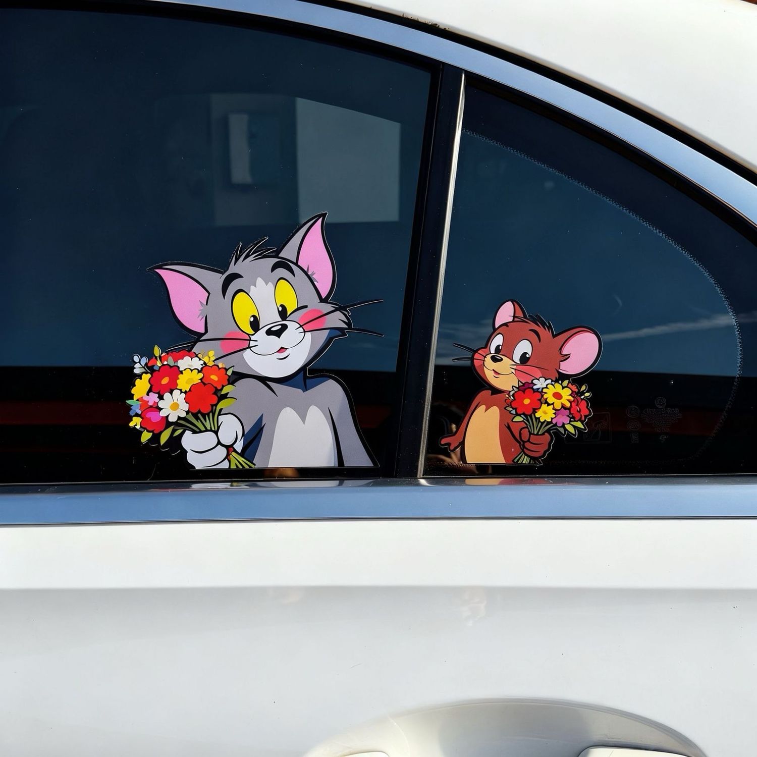 Tom and Jerry Sticker