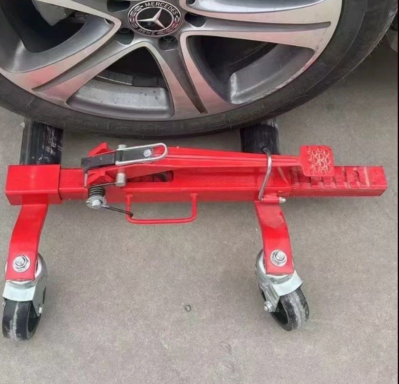 Car moving tool mechanical car mover