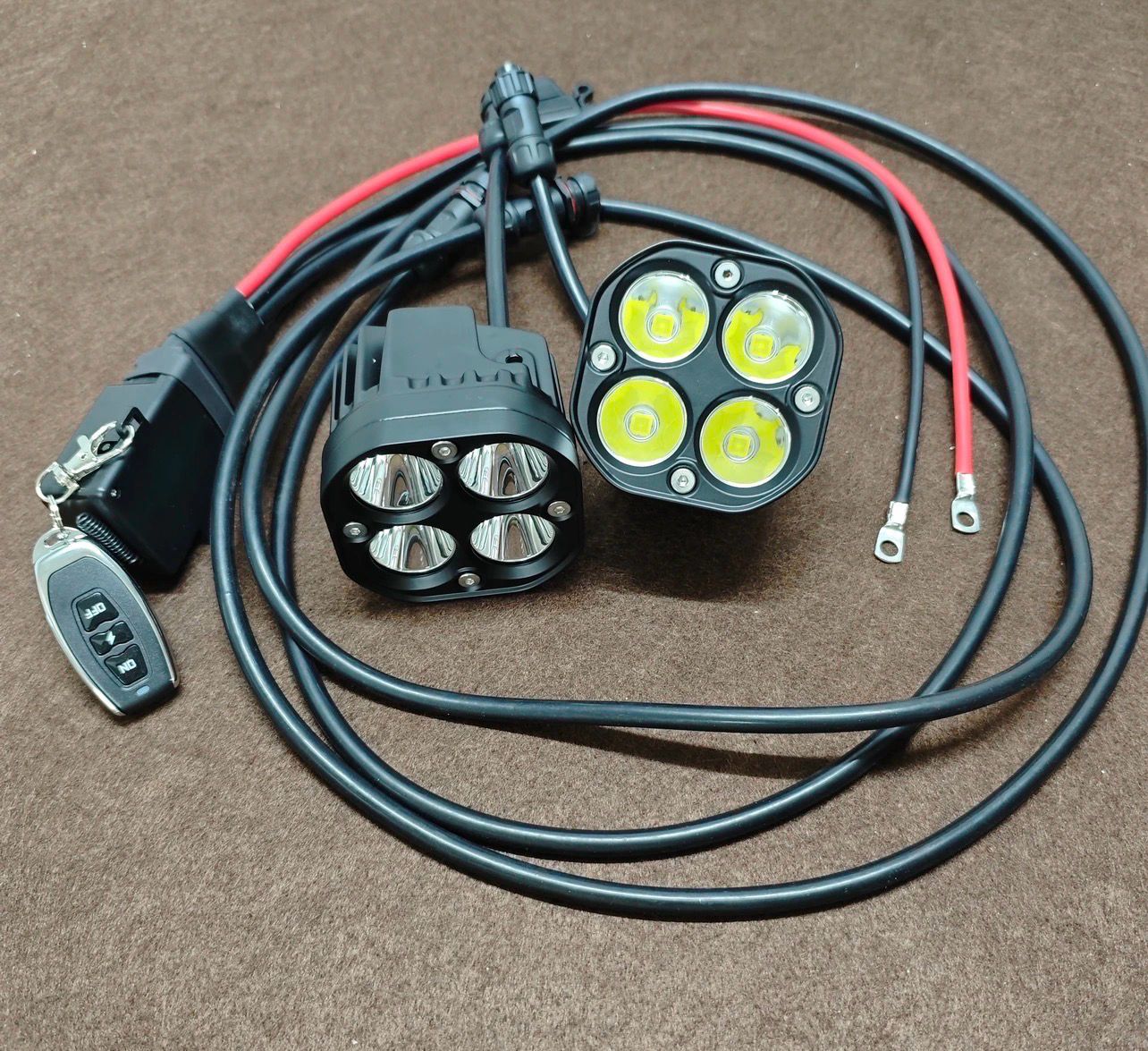 2pcs Led + Remote Control Original High Quality ( Have for all cars )
