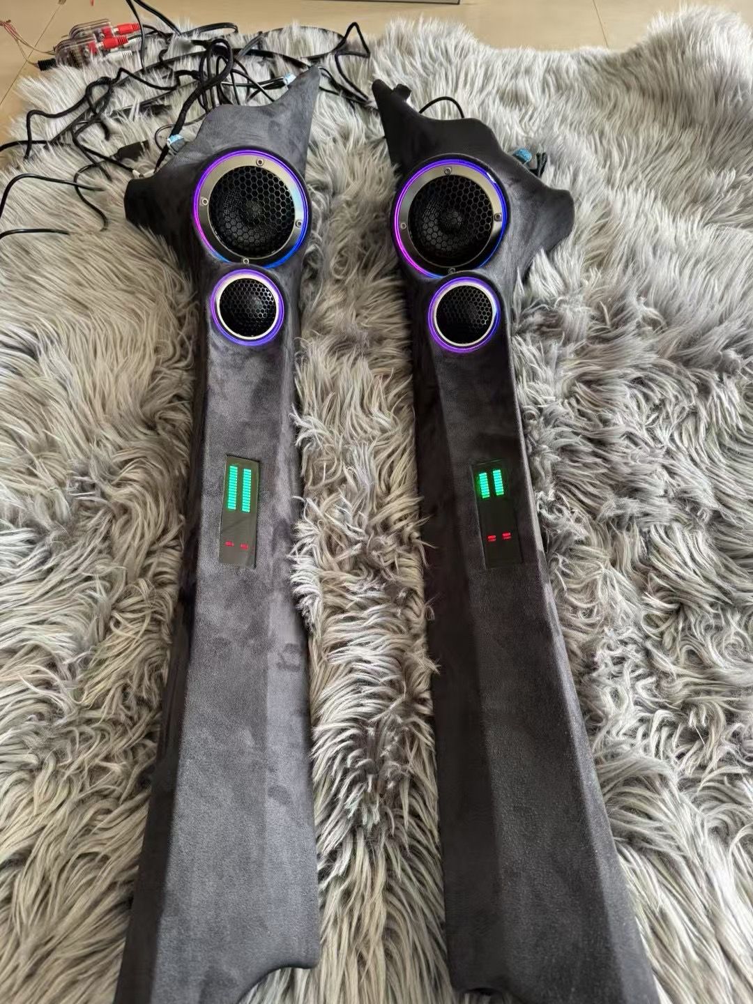 Car Sound 🔊System With RGB LED ( Control With Phone App )