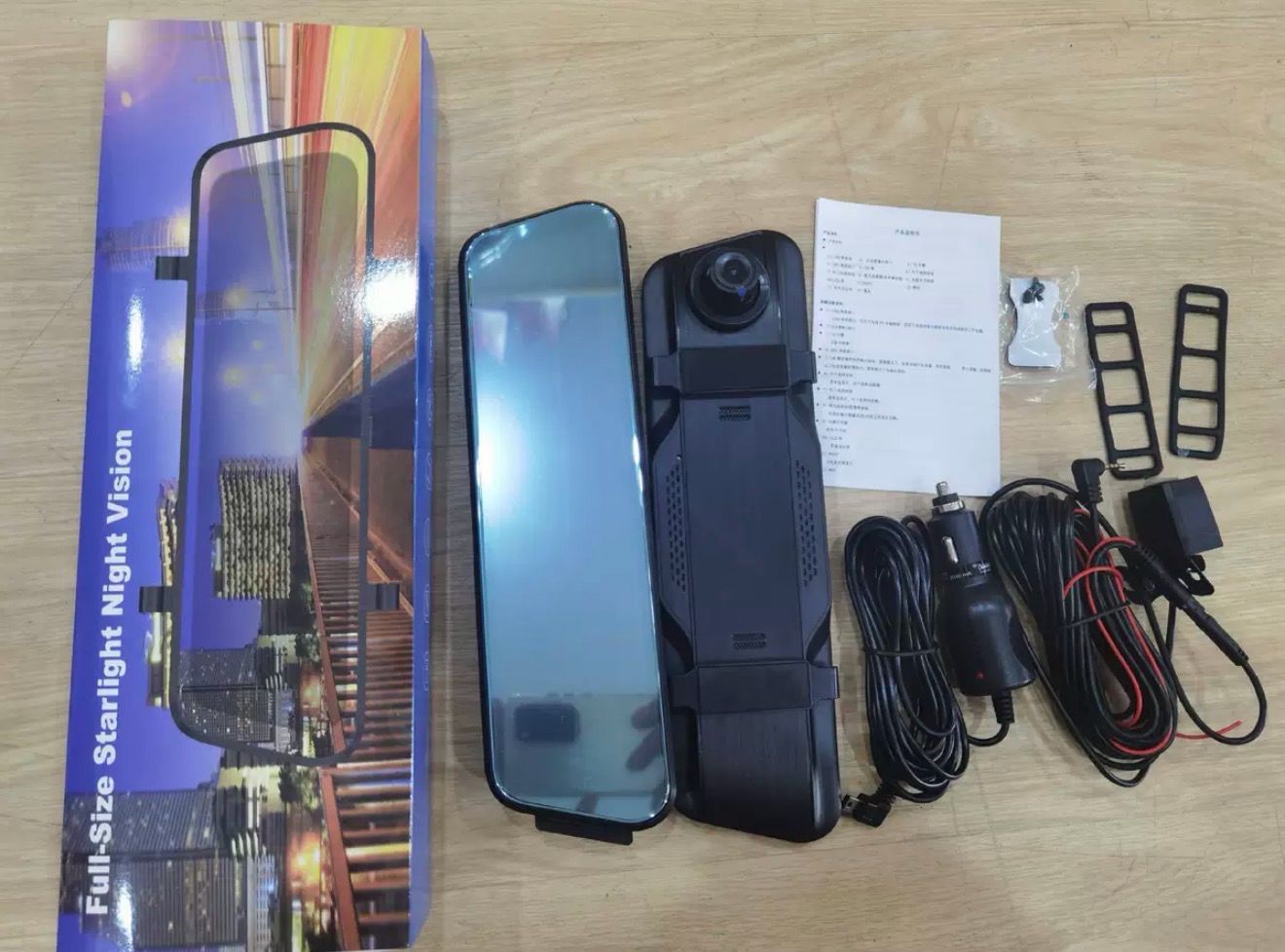 Car Video Recording 4K HD High Quality With Back Camera