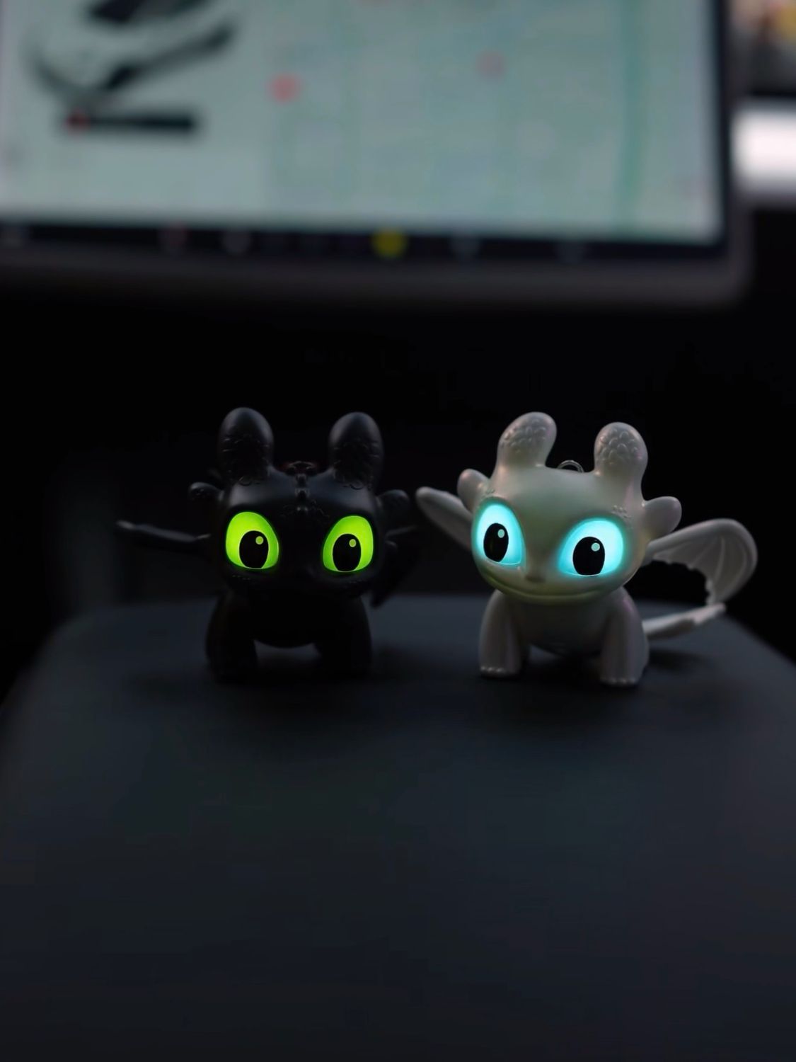 Mini Dragon Toy With Led