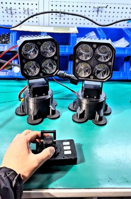 Car Lupa Laser LED High Quality 180 degree rotation For all Cars (One Set)