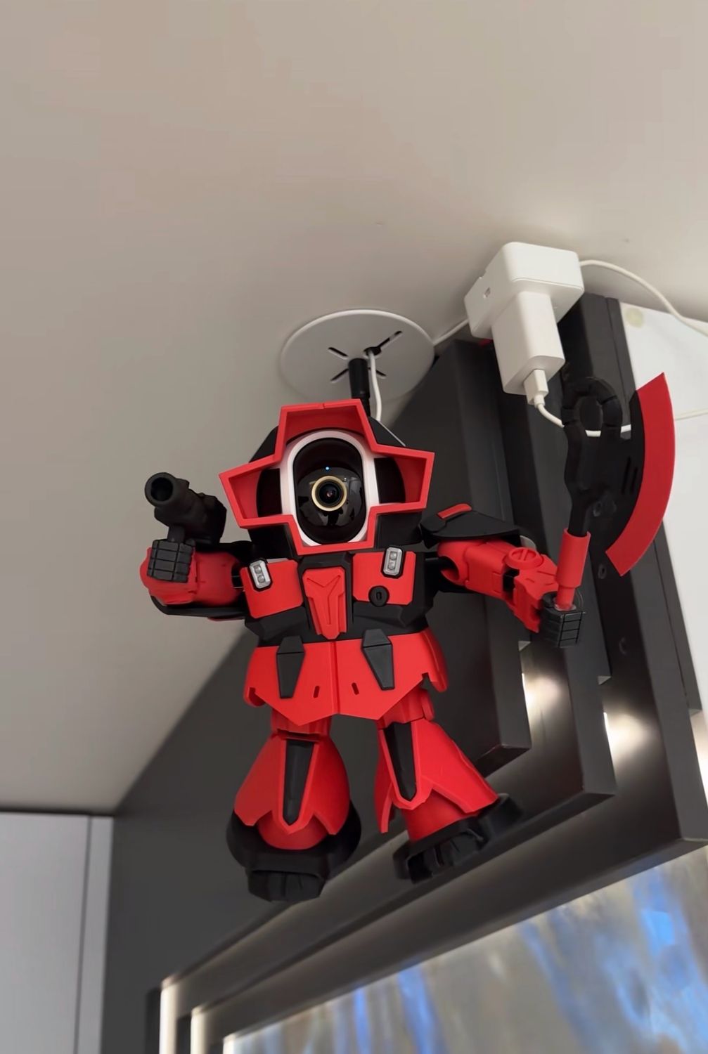 Security Camera With Robot Guard ( With Xiaomi Smart Camera) Full Sets