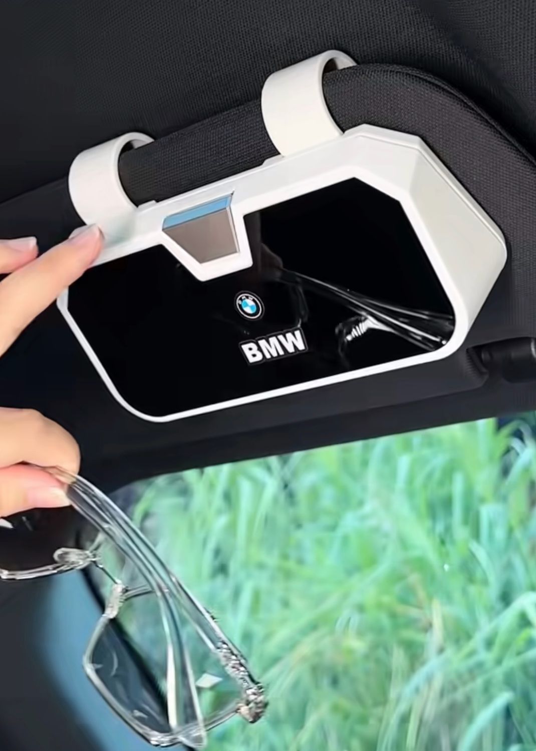 Sunglasses Holder With Logo