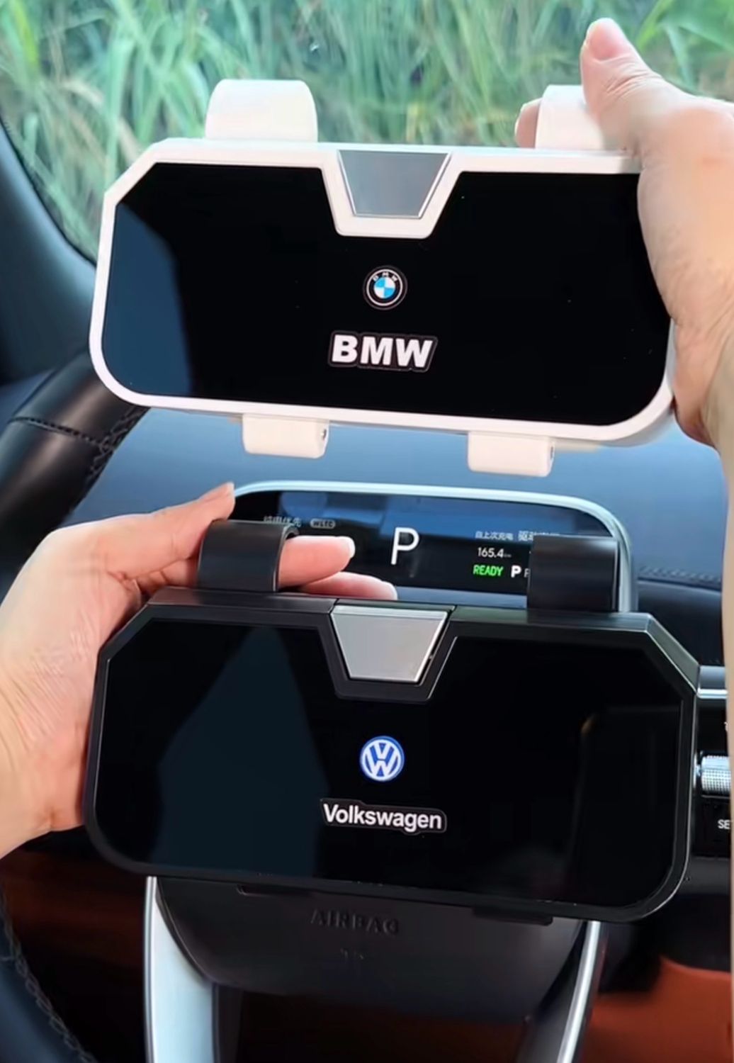 Sunglasses Holder With Logo