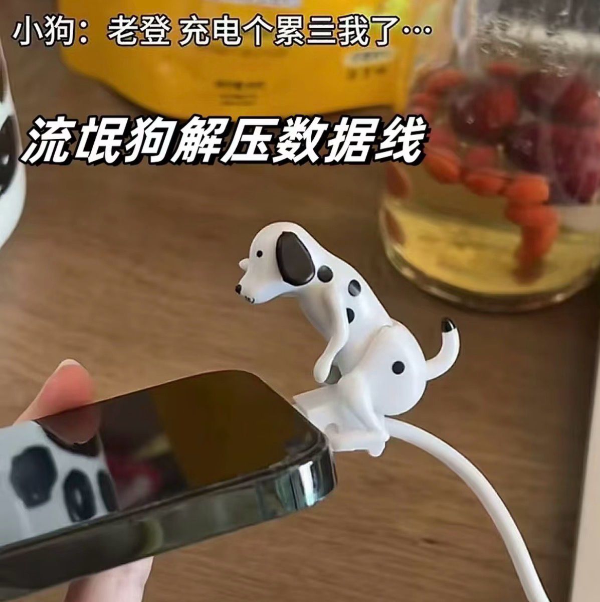 Funny Dog Charger( IOS AND TYPE-C )