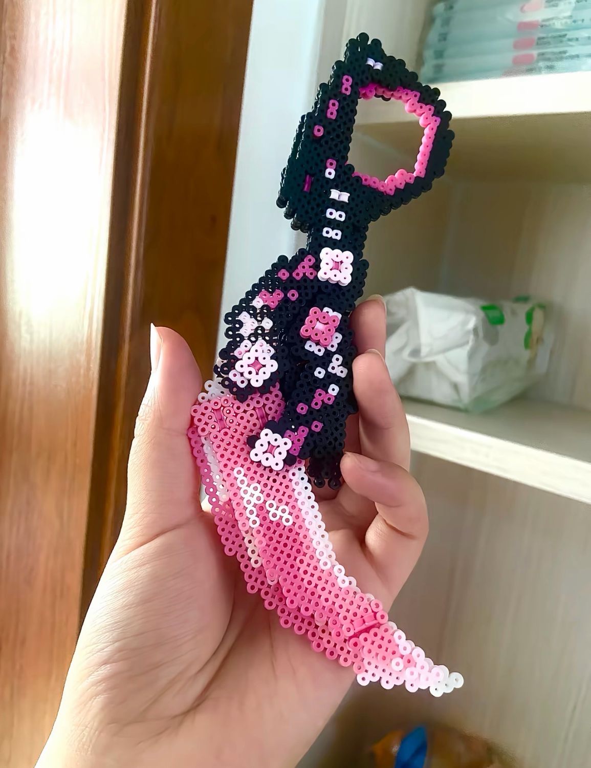 Ruby Claw Knife Perler Beads Customized Finished Product Gift 🎁