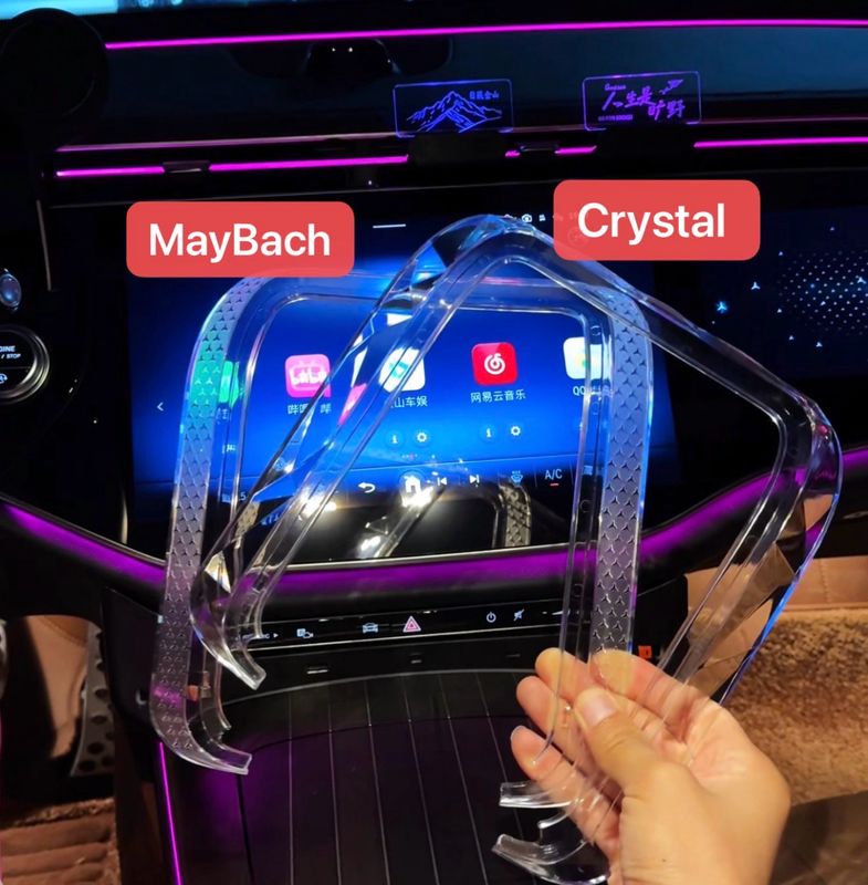 Suitable for Mercedes-Benz E300L crystal reading light frame C260L/GLC/S-Class EQE interior ambient light modification cover