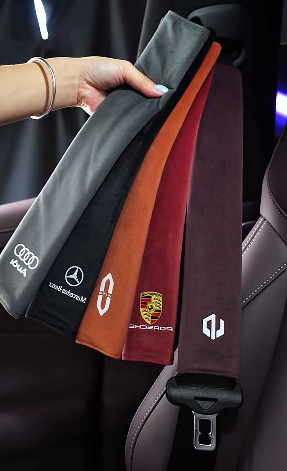 Seat Belt Shoulder Protectors 2Pcs