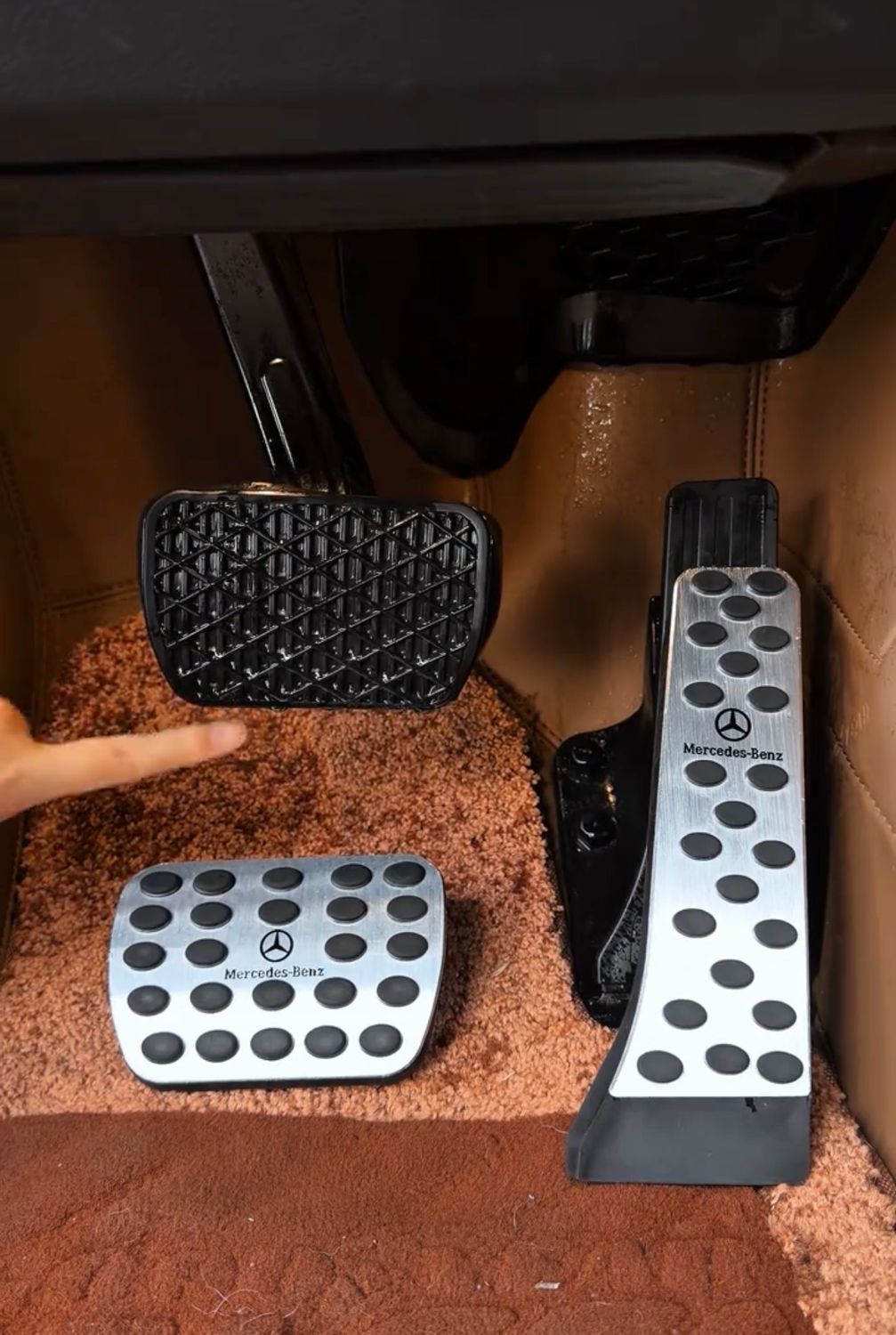 Mercedes Pedal Cover ( Have For All Mercedes Models )