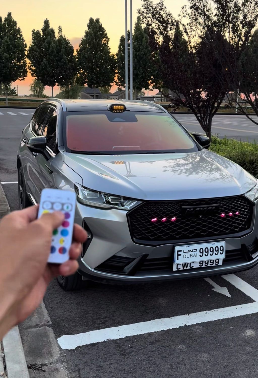 Universal Roof RGB Light ( For All Cars )