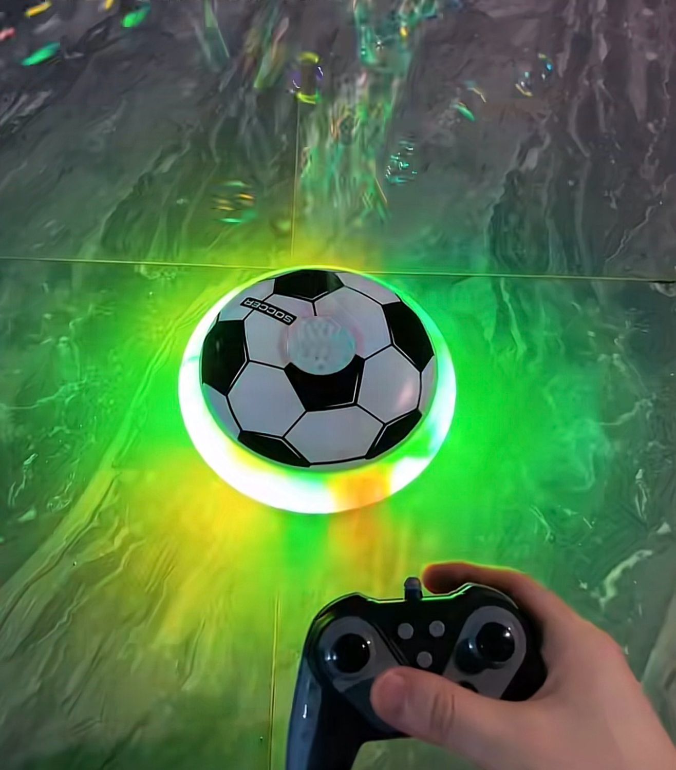 Football Bubble RGB Led With Remote Control