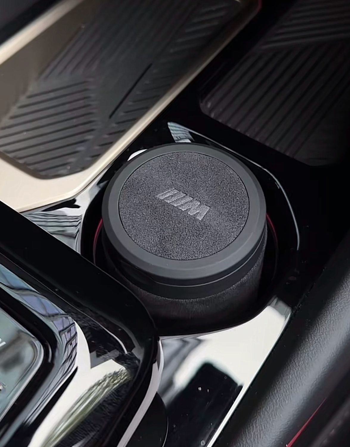 Alcantara Ashtray With Logo