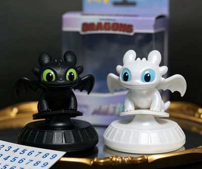 Mini Dragon Toy With Led