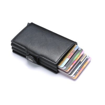 Leather RFID Wallet Card Holder