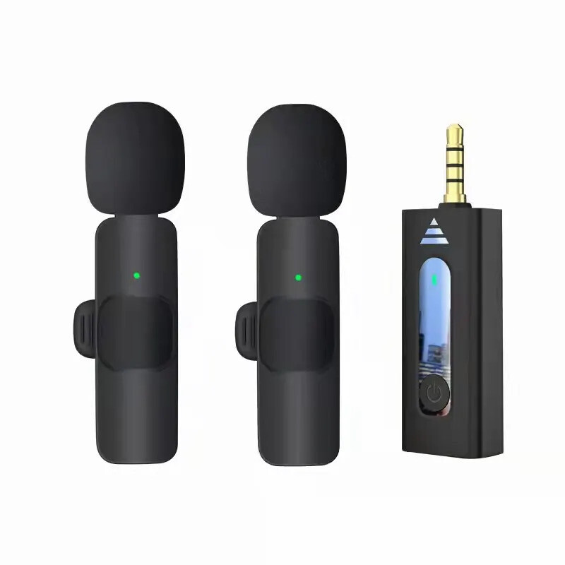 Dual Clip on Mics W/3.5mm Jack