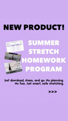 Summer Stretch Homework Program