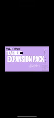 Expansion pack- Pirouette Surgery®