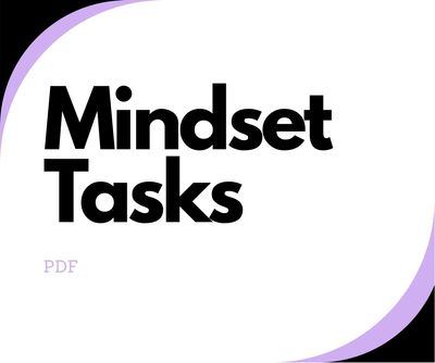 MINDSET Tasks For dancers